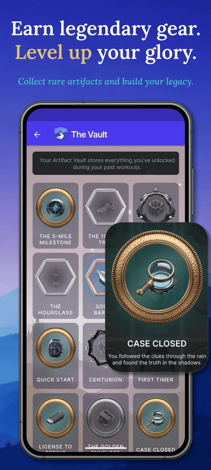 Epic Miles World - Earn legendary gear. Level up your glory.